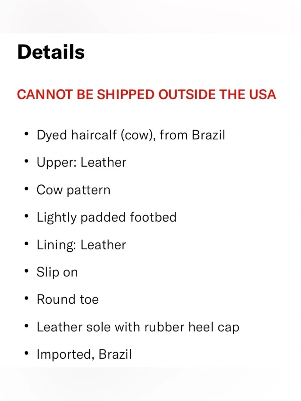 FARM Rio Monstera Heel Cow-Print Penny Loafers in Brown & Cream, NIB, Various - Picture 6 of 16
